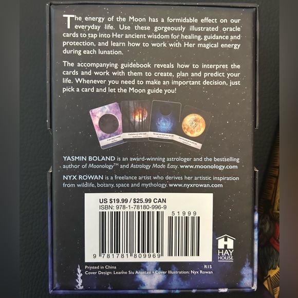 NEW Moonology oracle cards and Labyrinth tarot deck - Picture 5 of 8